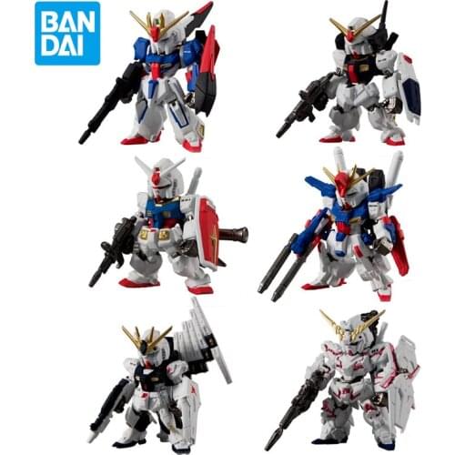 Bandai Gundam Model Kit Assemble Figure FW 10th Anniversary Anime UC Universe Century Set Gift Action Doll Childrens Toys
