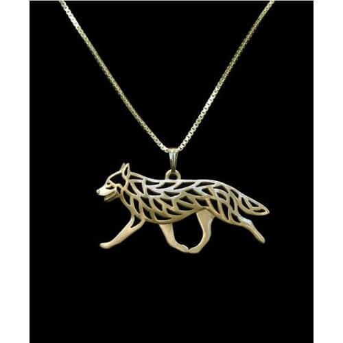 Newest Unique fashion Handmade Australian Cattle Dog movement pendant Necklace women charm Jewelry Pet Lovers Gift Idea