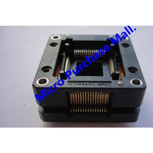 New&Original OTQ-64-0.8-01 QFP-64 Adapter
