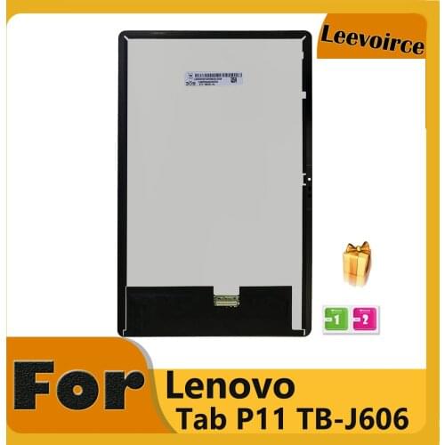 New Original LCD 11" For Lenovo Tab P11 / P11 Plus TB-J606 TB-J606F TB-J606L/N LCD Display with Touch Screen Digitizer Assembly