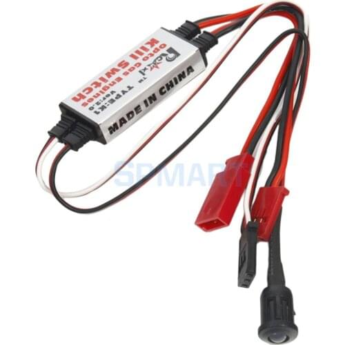 Opto Gas Engine Kill Switch LED for RC Airplane Model / Ignition Accessories