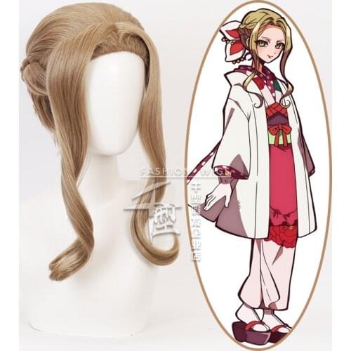Toilet-bound Jibaku Shounen Hanako kun Yako Linen Braid Wig Cosplay Costume Heat Resistant Synthetic Hair Women Party Wigs