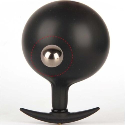 Kegel Expandable Prostate Massage Built-in Steel Ball Inflatable Butt Plug Vagina Anal Dilator Pump Anal Dildo Sex Toy For Women