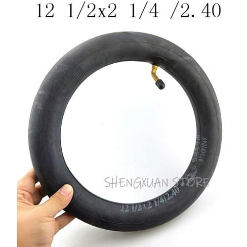 Inner Tube Size 12 x 2.125 / 2.35 Bent Angle Valve Stem tube for Schwinn Tricycle Roadster 12" Bike tube 12*2.125