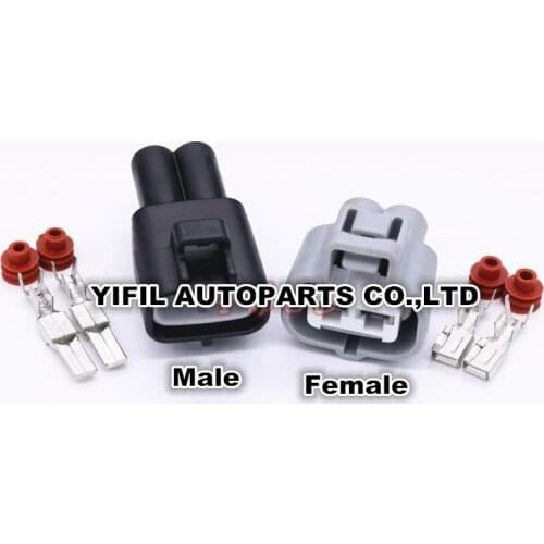 10sets/lot 6189-0425 2 Pin/Way Sumitomo Hydraulic Motor Plug Automotive Female Male HID Cable Connector For Toyota 11410