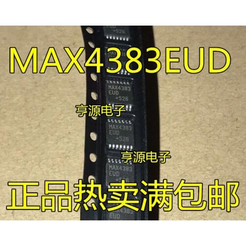10PCS MAX4383 MAX4383EUD TSSOP-14