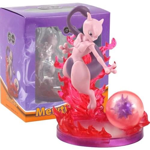15cm Pokemon Mewtwo PVC Action Figure Model Toys Cartoon Anime Doll