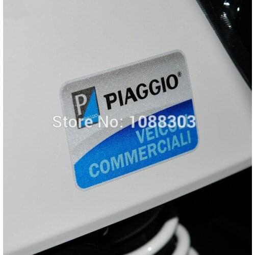 Pack of 2pcs Car Styling Motorcycle Motorbike Helmet Car Sticker Decals for PIAGGIO VEICOLI COMMERCIALI