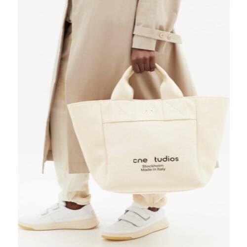 Ace 2021 early spring printed letter thickened canvas bag womens cross carry on bag Fashion trend Tote Bag lovers shoulder bag