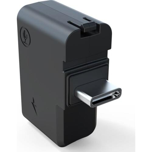 Audio Adapter Charging Cable Connector For CYNOVA Insta360 ONE X2 Camera Adapter Portable Microphone Accessories