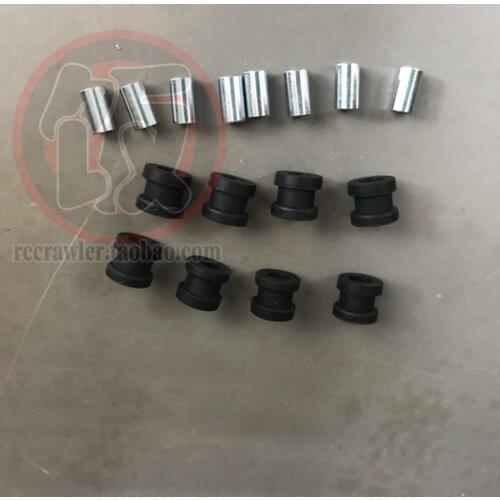 Capo Rc Crawler Toys Car 1/8 Scale Wranglerr JKMAX Model Truck Ball Head Silicone Case 8Pcs JK MAX Spare Parts Accessories