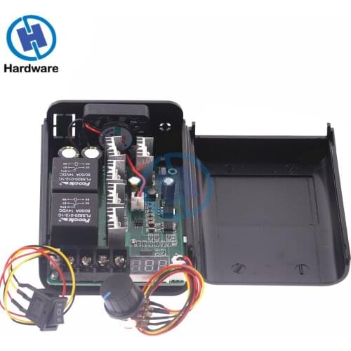 Digital LED Display 12V 24V 36V 48V MAX60A PWM DC Motor Speed Controller Forward Reverse Controller with Motor Down Switch