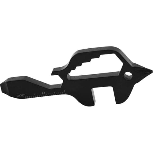 7 in 1 Multi Tool Cross-head Screwdriver Stainless Steel Fish Shaped Bottle Opener Pocket Multi-size Hexagon Wrench Widly Use