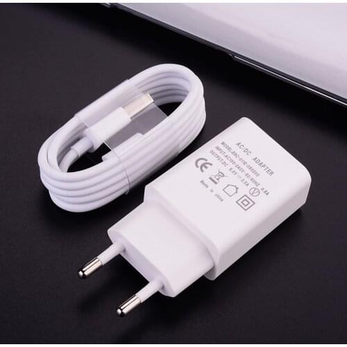 5V 2A USB Wall adapter Type C Micro Charge Cable For Huawei Honor 9a Motorola Moto E7 G9 Play G7 Plus Nokia 1.3 C1 Phone Charger
