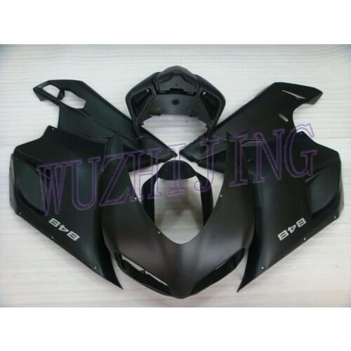 Fairing for DUCATI 1098 2008 Abs Fairing 1198 2011 Matter Black Fairing Kits 1198 2007 - 2011