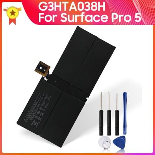 Genuine Replacement Battery G3HTA038H for Surface Pro5 Microsoft Surface Pro 6 Pro6 Microsoft Surface Pro 5 Pro5 DYNM02 5940mAh