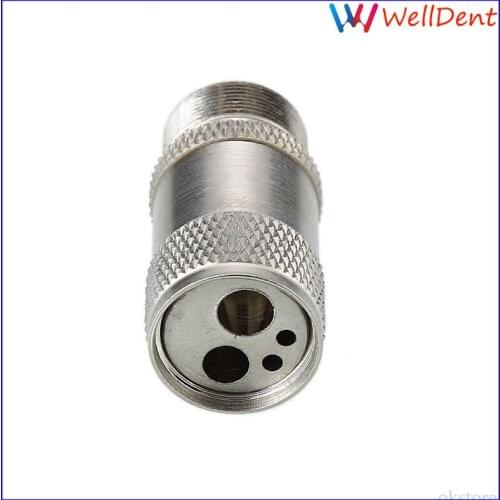 Dental Adapter Changer 2 to 4 Hole for High Speed Handpiece Tubing Adapter Changer Connector