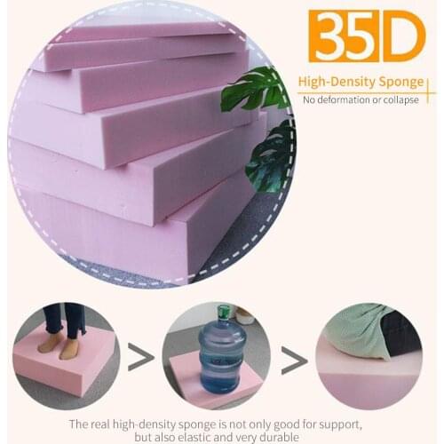 Foam Cushion Back Cushion Non Slip Thicken Wicker Chair Padding Sofa Mat Furniture Seating Garden Kitchen Dining Chair Cushions