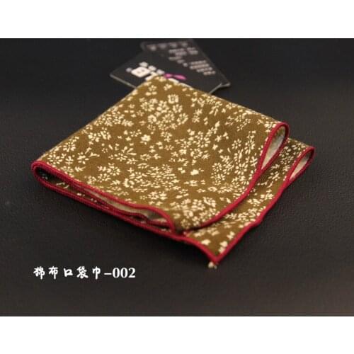 Casual Mens Pocket Square Banquet Gentlemans Cotton Chest Scarf Business Formal Wear Small Square Scarf