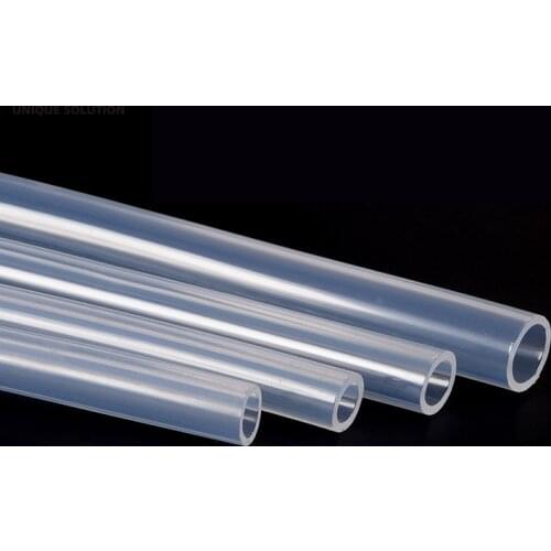 5M Food Grade Clear Transparent Silicone Rubber Hose 4 5 6 7 8 9 10 11 12 14 16 mm Out Diameter Flexible Silicone Tube