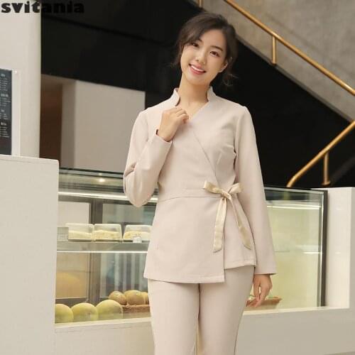 Foot Bath Work Clothes Beauty Technician Beauty Salon Tooling Beautician Work Uniform