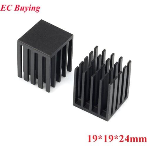 5pcs 19*19*24mm Heatsink Cooling Fin Aluminum Heat Sink Cooler Radiator 19x19x24mm 19mmx19mmx24mm 19mm*19mm*24mm