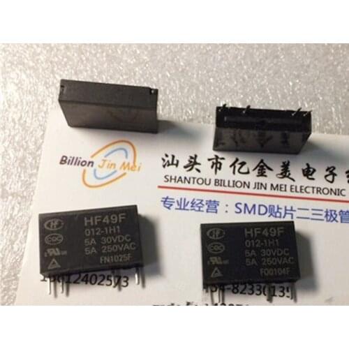 Relay HF49F 012-1H1 4-pin HF49F-012-1H1 12VDC