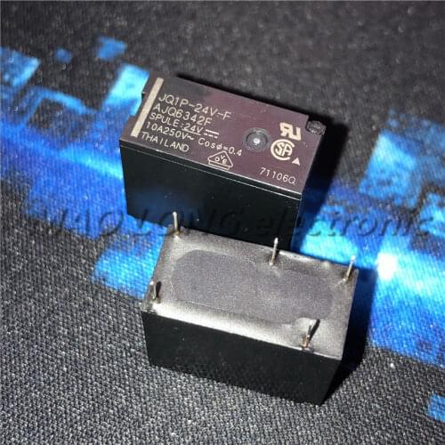 50PCS/lot JQ1P-24V-F DIP5 AJQ6342F JQ1P-24v Relays General Purpose Relays
