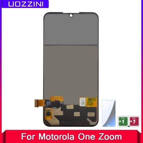 Super Quality For Motorola Moto One Zoom XT2010 XT12010-1 LCD Display Touch Screen Digitizer Assembly 6.39" Replacement Tested