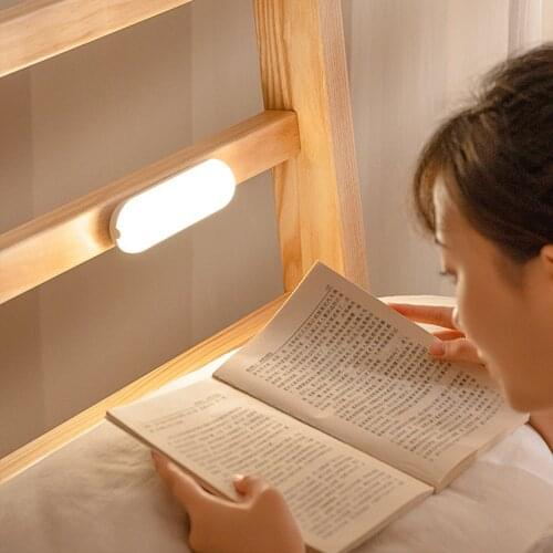 30 LEDS Stepless Dimmable LED Night Lights Rechargeable Reading Lamp For Study Magnet Stick Anywhere Bedroom LED Reading Lamp