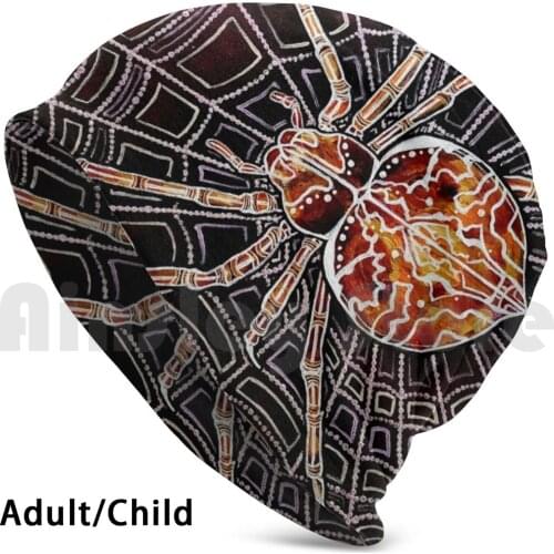 Pearl The Spider Beanies Knit Hat Hip Hop Spider Arachnid Legs Creepy Web Cobwebs Halloween October Fall
