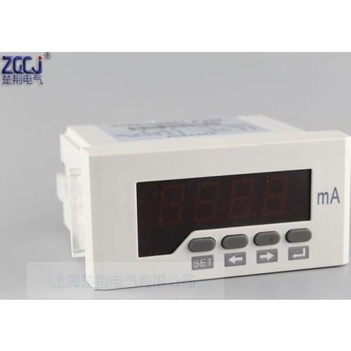 0-100mA Milliammeter digital mA meter AC/DC 85-265V ma meter with 4-20mA analog output function