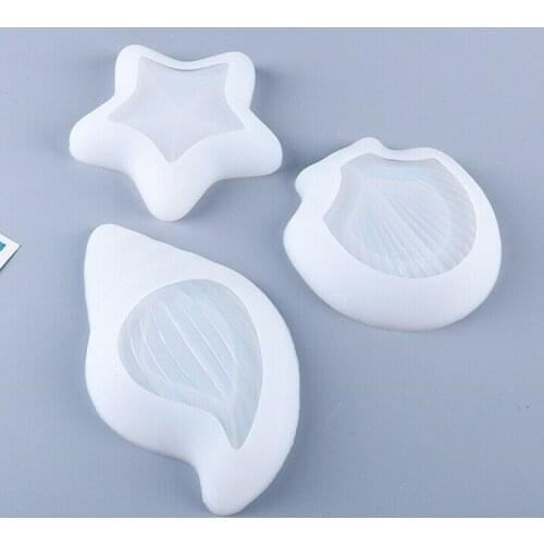 1Pc Silicone Jewelry Beads Storage Soap Dish Mold Resin Casting Mould Craft DIY Bowl Dish Plate Craft Transparent Mold