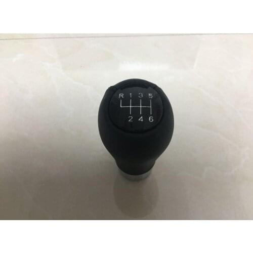 5 speed 6 speed Genuine Leather Car Gear Shift Knob Transmission Lever Gear Stick Knob Handball for BMW E60 E90 E46 E36