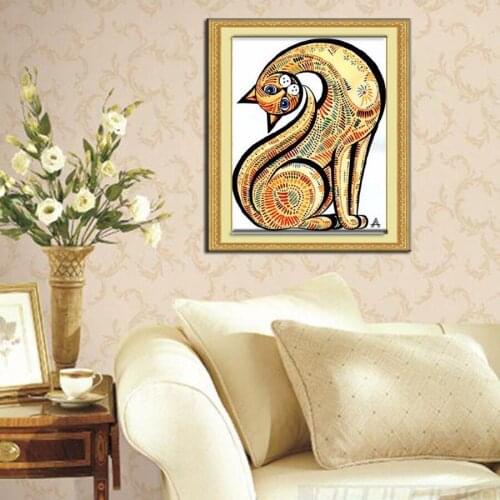 Diamond Embroidery Russia Cat DIY 5d Diamond Paintings Full Mosaic Picture Household Decoration Pattern Cross Stitch Rhinestone