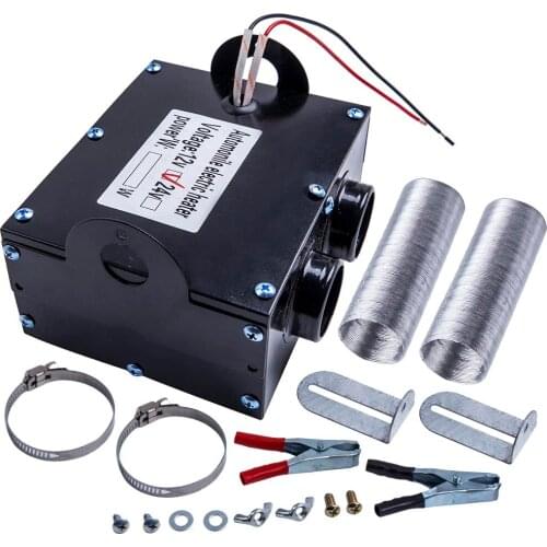 600W 12V 2 Air Outlet Car Heater Windscreen Defroster Demister Air Fan Heater