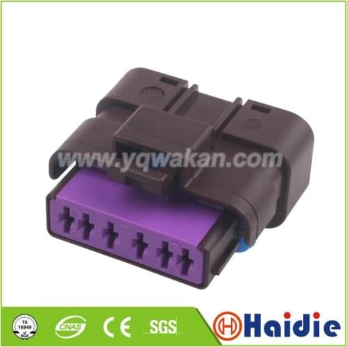Free shipping 2sets 6pin 1.5mm FCI Accelerator pedal connector for Citroen Peugeot Renault, waterproof connector 211PC062S1049