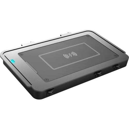 Aotsr QI Wireless Car Charger For Volkswagen T-Roc Teramont Passat Phideon Intelligent Fast Wireless Charging Phone Holder