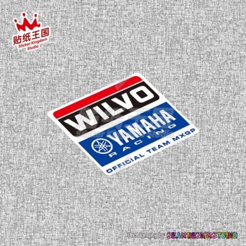 For GP YAMAHA Wilvo Official Team R1 R6 R3 MT10 MT09 MT07 MT03 Xmax TMAX Motorcycle MotorBike Waterproof Sticker Decal 25