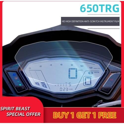 Spirit Beast Motorcycle speedometer Scratch TPU Protection Film Dashboard Screen Instrument Film For CFMOTO 650 TRG TR-G