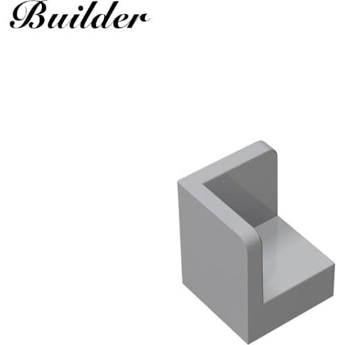 Building Blocks 6231 1x1x1 Corner Wall Panel 10pcs Compatible Major Brands DIY Assembles Particles Toys for Children