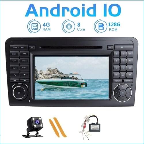 ZLTOOPAI Android 10 For Mercedes-Benz GL ML CLASS W164 X164 ML450 ML500 GL320 Multimedia Player GPS Navigation + Fiber Decoder