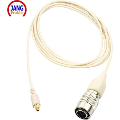 Professional Microdot Detachable Microphone Cable XLR T4 for Audio-Technica Mic Headset Microphone Wireless System