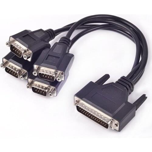 Serial DB9 RS232 PCI e Adapter 4 ports Serial DB9 RS232 to PCI e Adapter RS-232 PCIe PCI-e Converter Card MosChip with cable