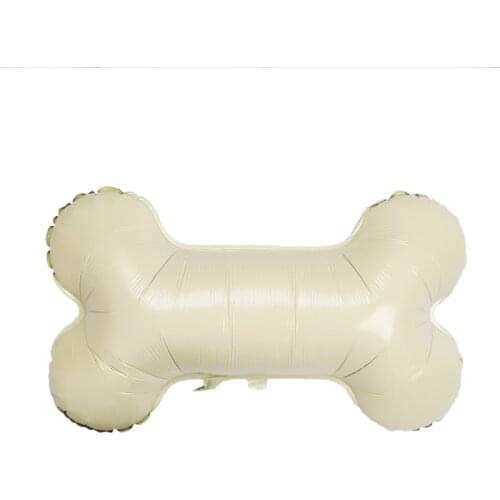 Cartoon bone balloon children toy dog bone light balloon birthday party decoration aluminum foil balloon wholesale