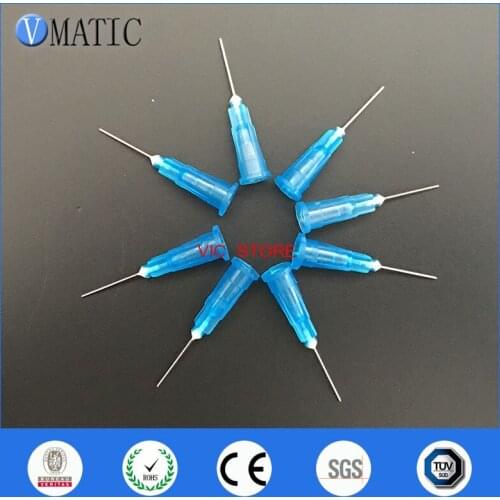 Free Shipping 23G High Quality Dispensing Machine Syringe Needle Glue Dispensing Needle Glue Dispenser Needle Tip 1/2 Inch