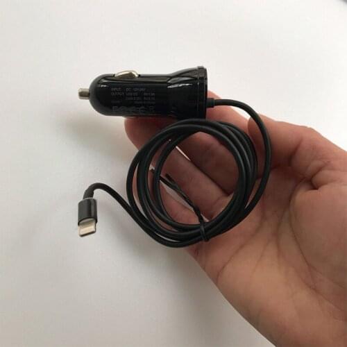 Free Shipping High Quality USB Car Phone Charger 12V-24V 2.1A/1A For ssangyong korando kyron rodius Accessories