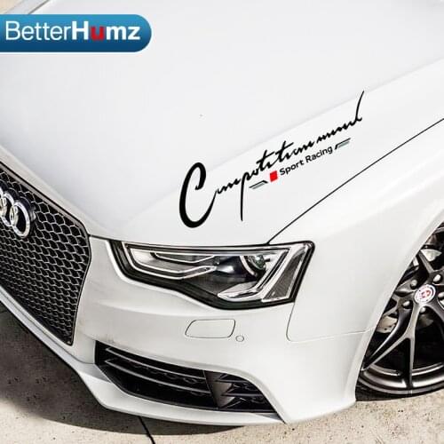BetterHumz Car Sticker Peugeot For Audi A3 A4 A5 A6 TT Q3 Q5 Q7 Universal Auto Decorative Sticker Styling