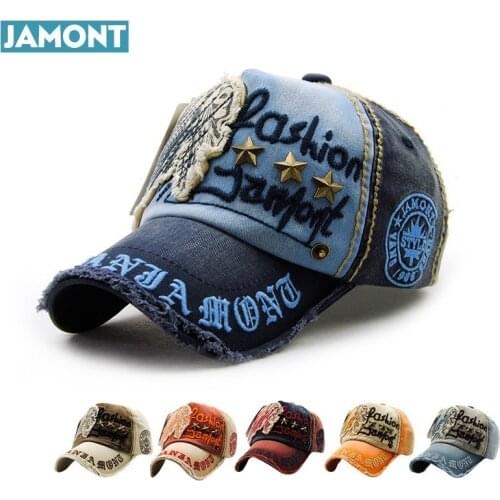 JAMONT Snapback Caps Baseball Cap For Men New high quality Adult Embroidery Patch Willow nail Fashion Brand Cotton Letter Hat