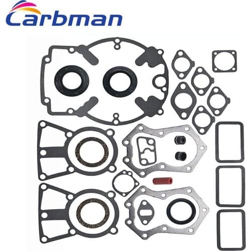 Carbman Replaces 25 755 37-S Gasket Set with Seals For Kohler M18 M20 KT17 19 21
